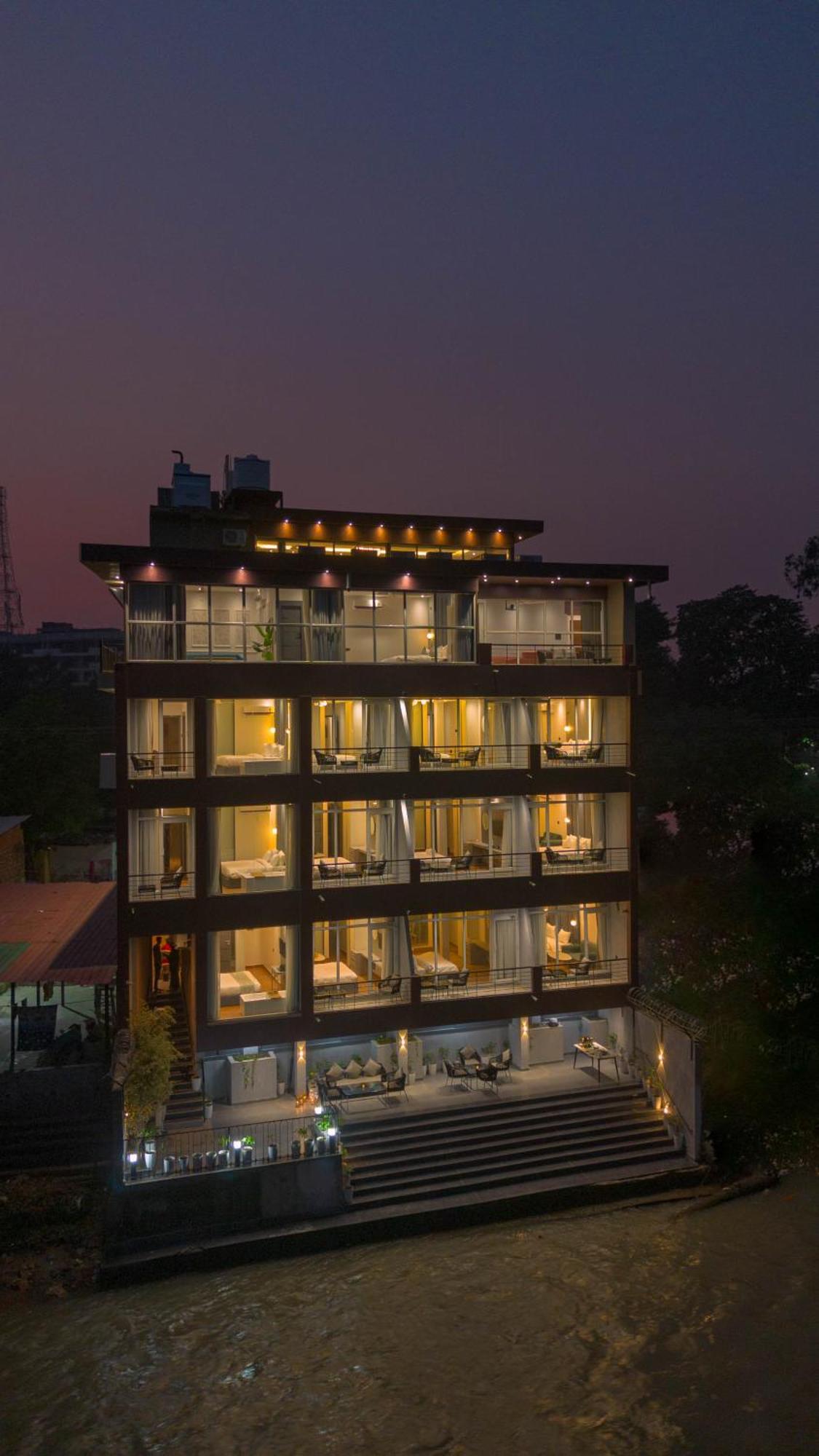 Sukoon By The Ganges - A Riverside Retreat Haridwār Eksteriør billede